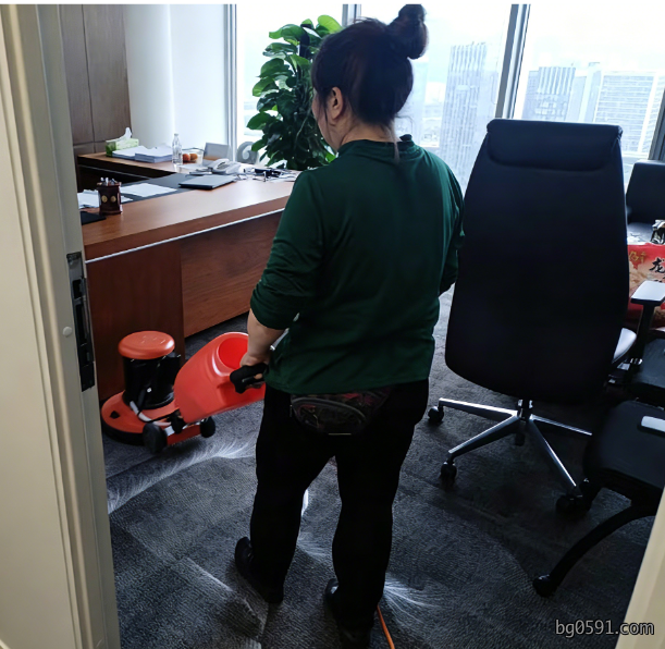 兴业银行地毯清洗纪实，以洁净焕新，践服务初心